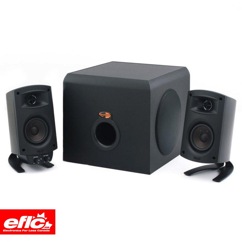 Klipsch ProMedia 2.1 Mini Speaker System w Subwoofer BLACK Canada ...