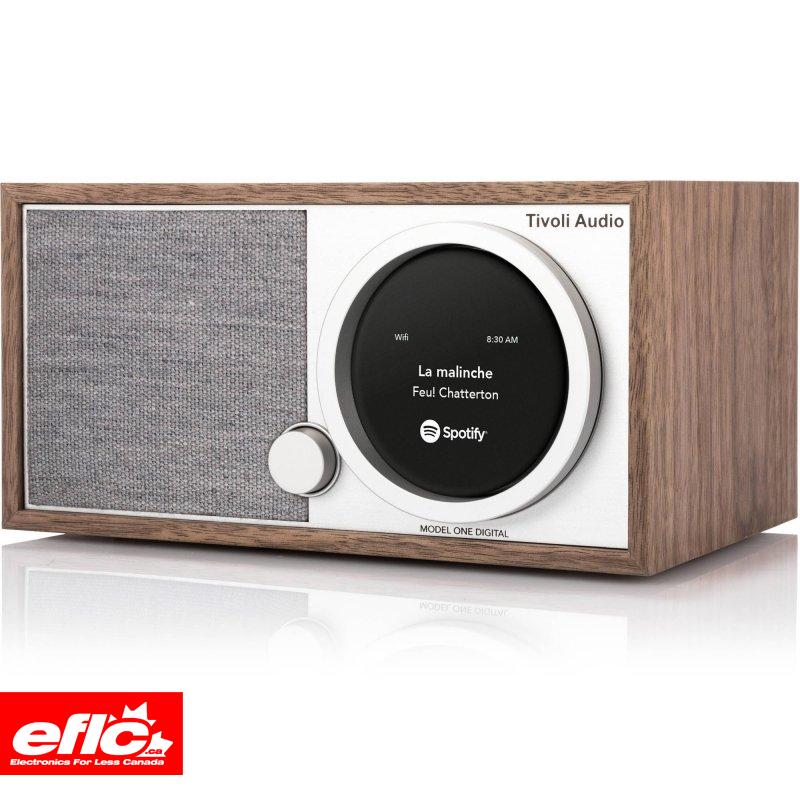 Tivoli Audio Model One Art Collection Digital WiFi / FM Radio w Bluetooth WALNUT Canada EFLC