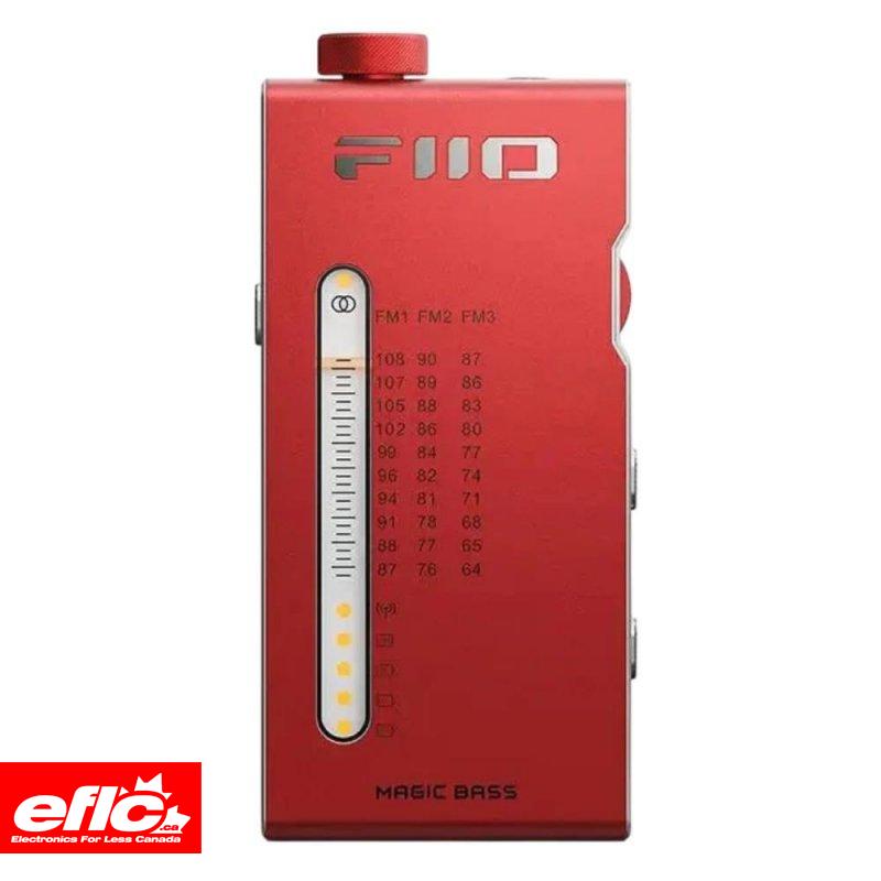 FiiO RR11 Portable Stereo Radio RED Canada EFLC ca RR11 RD Fiio rr11 portable stereo radio red canada eflc ca rr11 rd