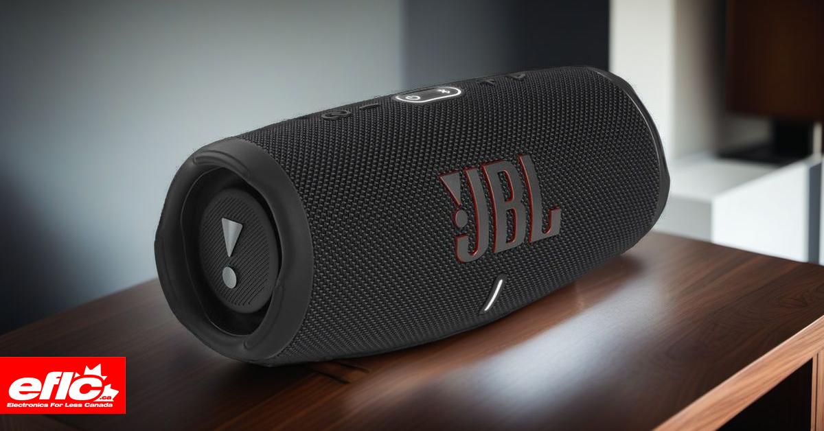 JBL Charge 5 Portable Bluetooth Waterproof Speaker BLACK - Open